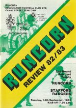 Runcorn v Stafford Rangers 14-Sep-1982