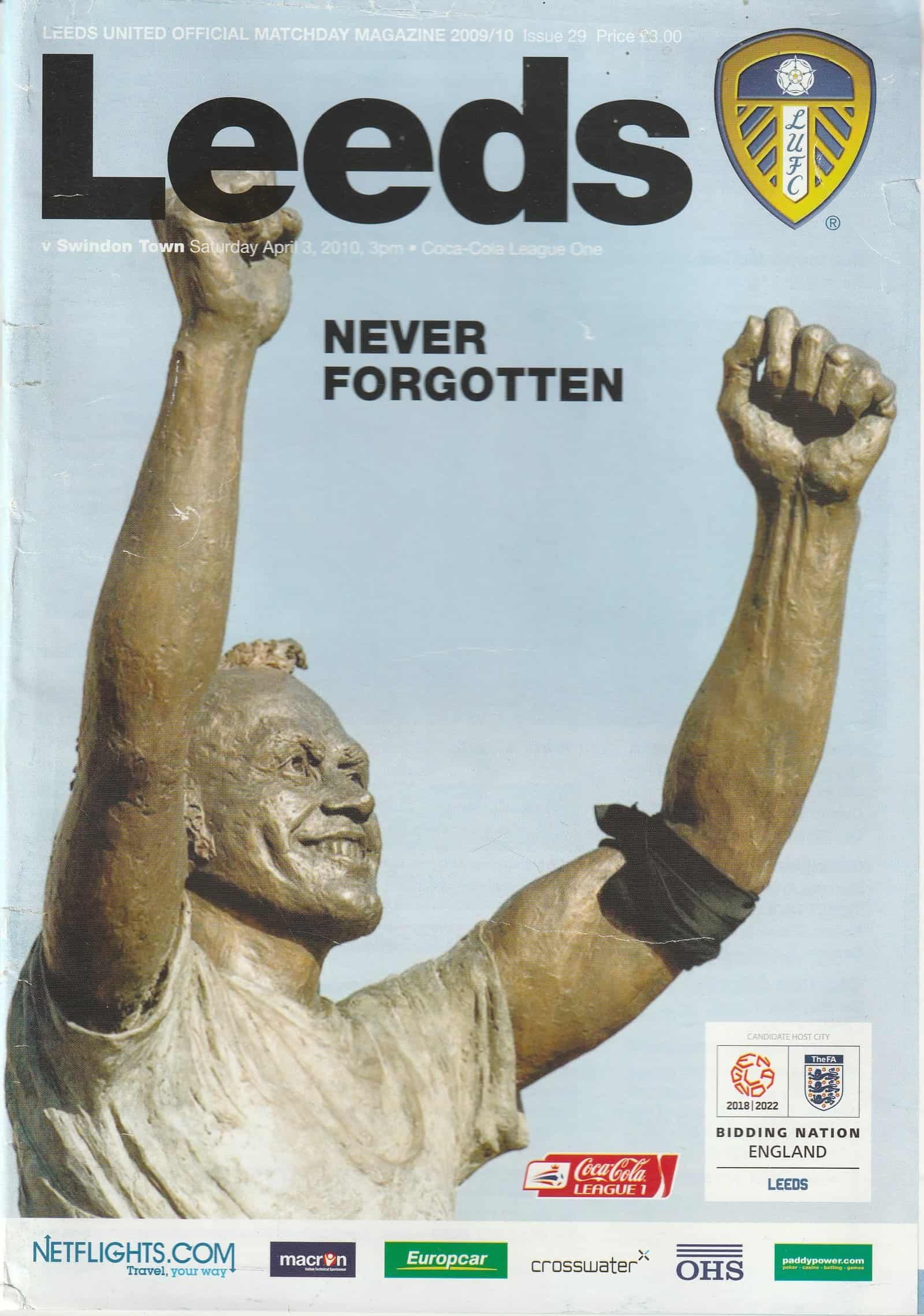 Leeds United v Swindon Town 03-Apr-2010