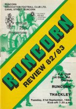 Runcorn v Thackley 21-Sep-1982