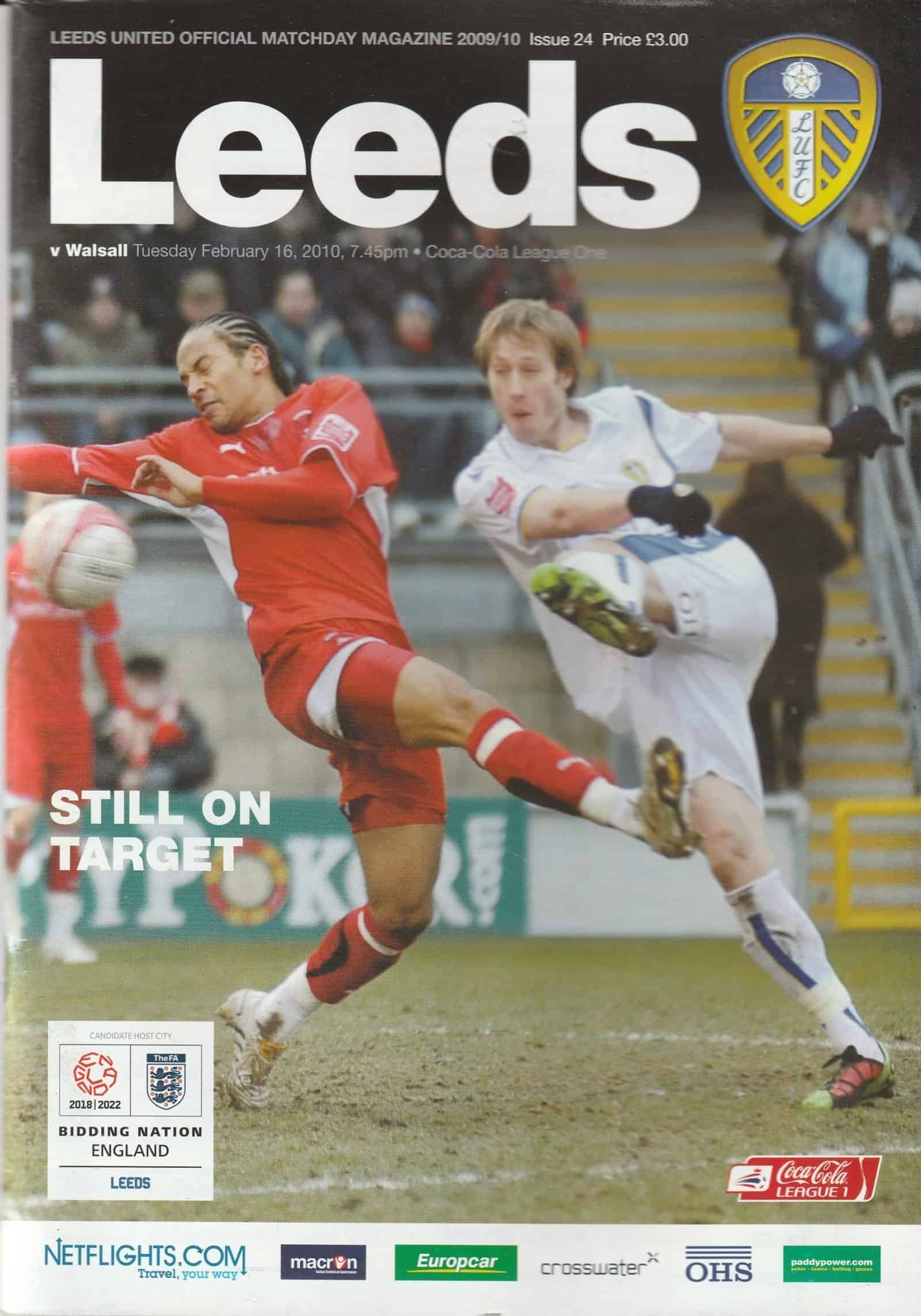 Leeds United v Walsall 16-Feb-2010