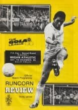 Runcorn v Wigan Athletic 07-Dec-1985