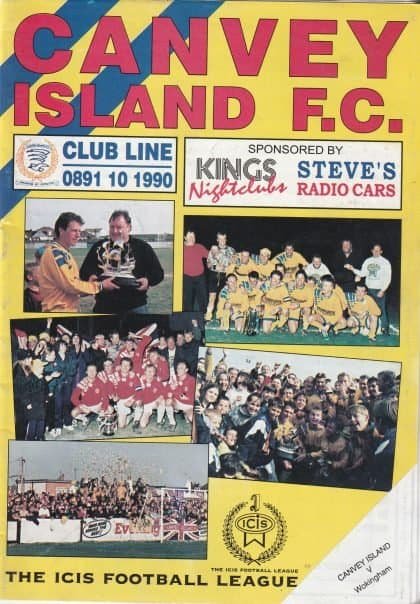 Canvey Island v Wokingham Town 02-Nov-1996
