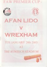 Afan Lido v Wrexham 28-Jan-2003