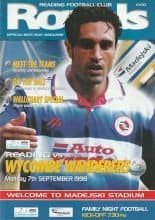 Reading Reserves v Wycombe Wanderers Reserves  07-Sep-1998