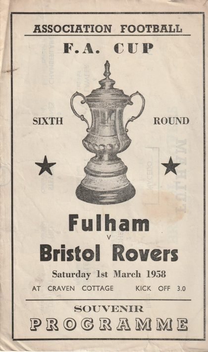 Fulham v Bristol Rovers  01-Mar-1958