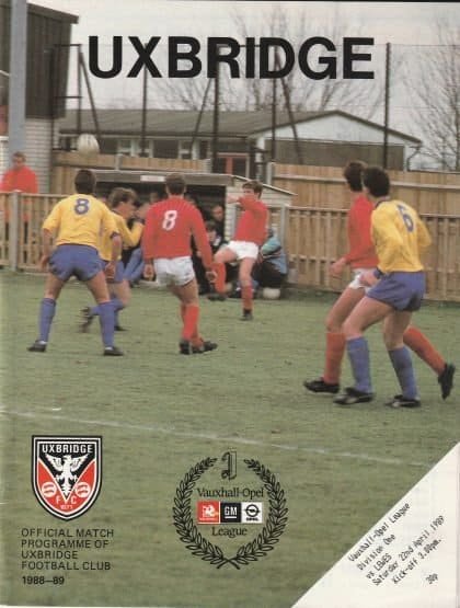 Uxbridge v Lewes 22-Apr-1989