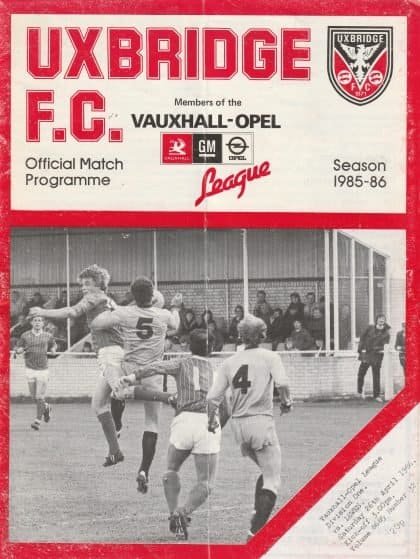 Uxbridge v Lewes 26-Apr-1986