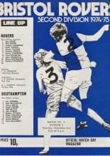 Bristol Rovers v Southampton 02-Nov-1974