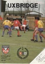 Uxbridge v Wembley 25-Mar-1989
