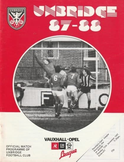 Uxbridge v Woking 15-Dec-1987
