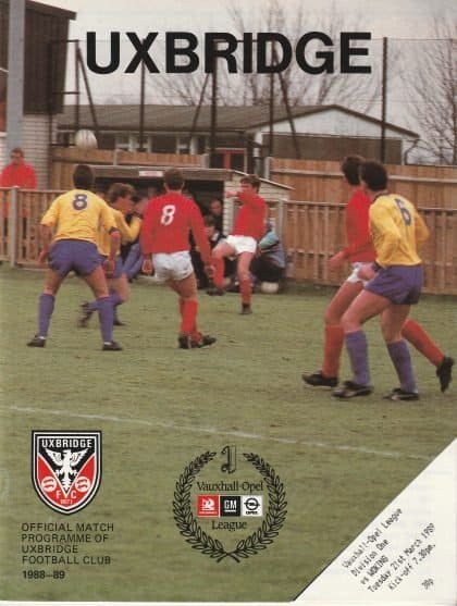 Uxbridge v Woking 21-Mar-1989