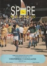 Chesterfield v Doncaster Rovers 27-Oct-1990