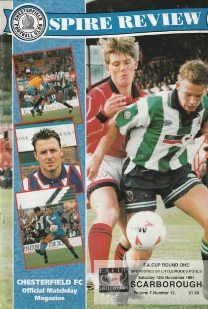 Chesterfield v Scarborough 12-Nov-1994