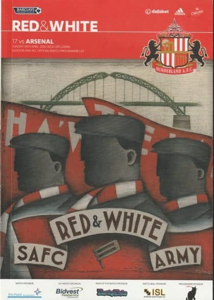 Sunderland v Arsenal  24-Apr-2016