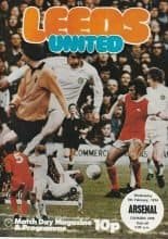 Leeds United v Arsenal 06-Feb-1974
