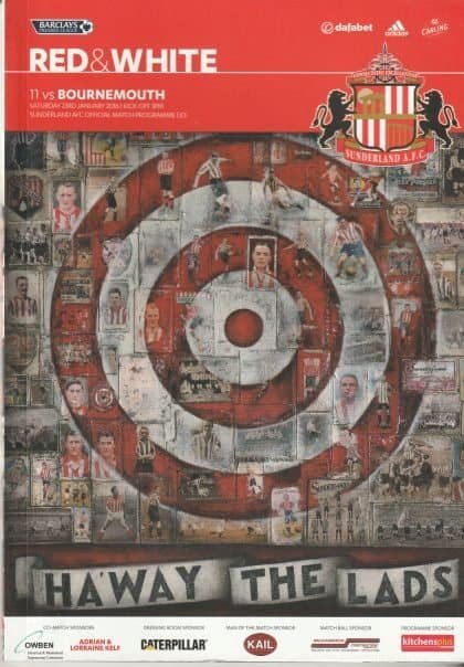 Sunderland v AFC Bournemouth  23-Jan-2016