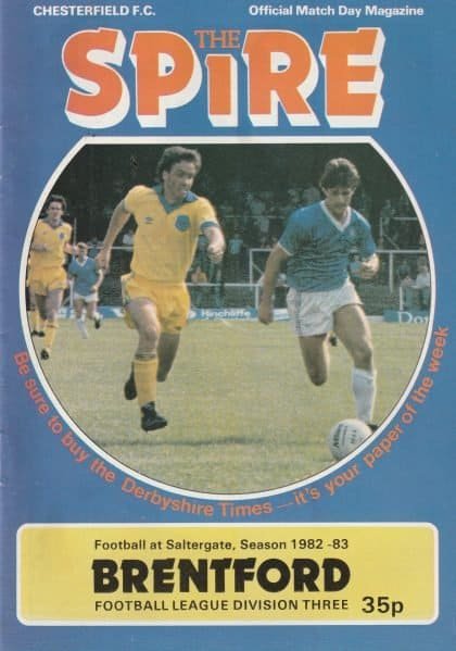 Chesterfield v Brentford 19-Feb-1983
