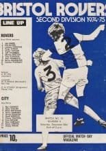 Bristol Rovers v Bristol City 28-Dec-1974