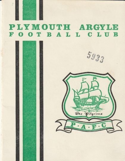 Plymouth Argyle v Bristol City 09-Apr-1966