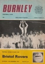 Burnley v Bristol Rovers 16-Dec-1988