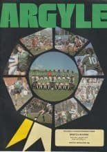 Plymouth Argyle v Bristol Rovers 02-Jan-1982