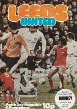 Leeds United v Burnley 23-Mar-1974