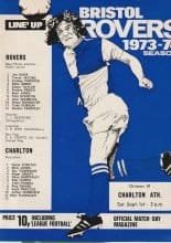 Bristol Rovers v Charlton Athletic 01-Sep-1973