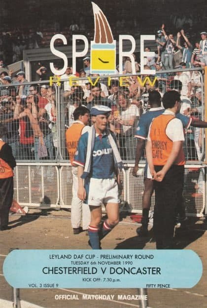 Chesterfield v Doncaster Rovers 06-Nov-1990