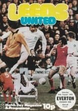 Leeds United v Everton 25-Aug-1973