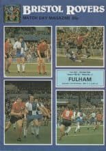 Bristol Rovers v Fulham 21-Nov-1981