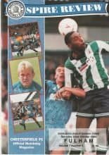 Chesterfield v Fulham 22-Oct-1994