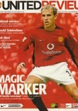 Manchester United v Fulham 25-Oct-2003