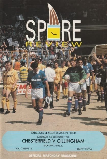 Chesterfield v Gillingham 01-Dec-1990