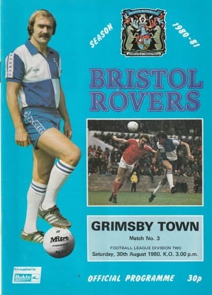 Bristol Rovers v Grimsby Town 30-Aug-1980