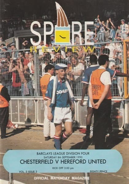 Chesterfield v Hereford United 08-Sep-1990