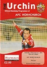 AFC Hornchurch v Margate 13-Feb-2010