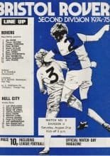 Bristol Rovers v Hull City 31-Aug-1974