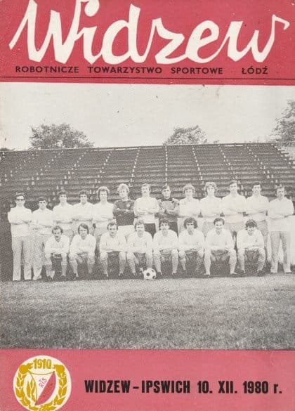 Widzew Lodz v Ipswich Town 10-Dec-1980