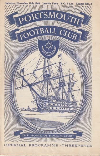Portsmouth v Ipswich Town 19-Nov-1960