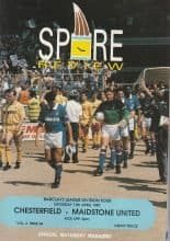 Chesterfield v Maidstone United 13-Apr-1991