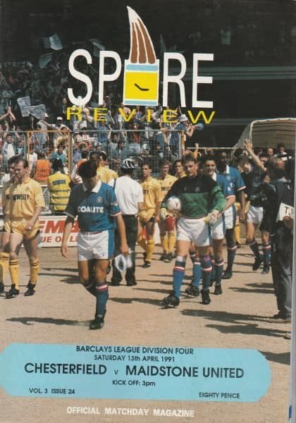 Chesterfield v Maidstone United 13-Apr-1991