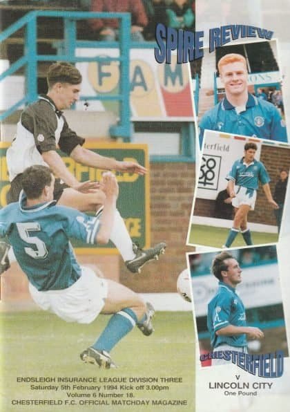 Chesterfield v Lincoln City 05-Feb-1994