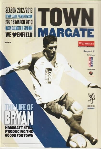 Enfield Town v Margate 16-Mar-2013