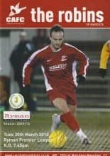 Carshalton Athletic v Margate 30-Mar-2010