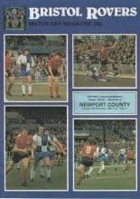 Bristol Rovers v Newport County 03-Nov-1981