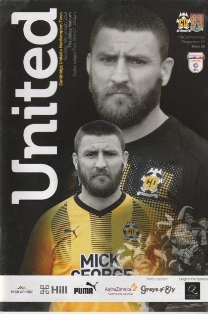 Cambridge United v Northampton Town 19-Jan-2019