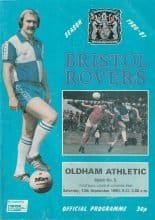Bristol Rovers v Oldham Athletic 13-Sep-1980