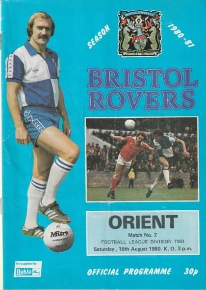 Bristol Rovers v Leyton Orient 08-Mar-1980