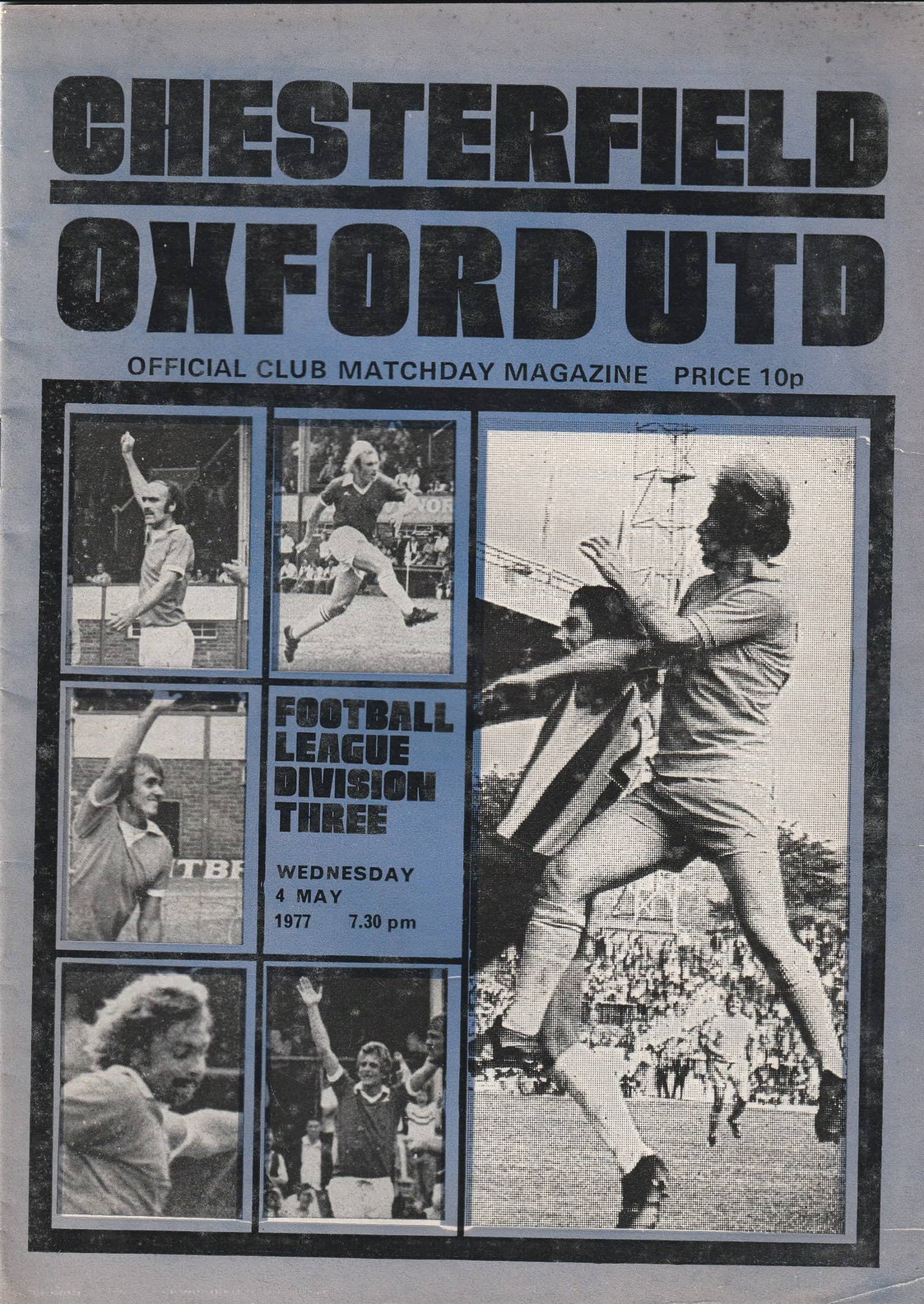 Chesterfield v Oxford United 04-May-1977