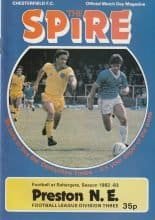 Chesterfield v Preston North End 26-Mar-1983